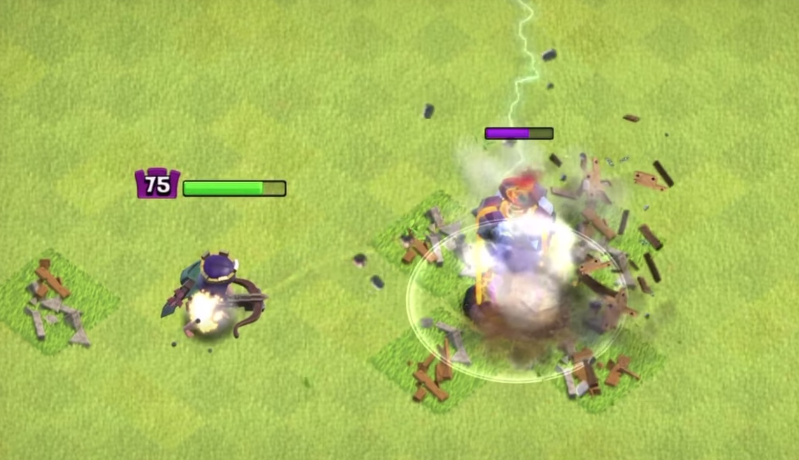 Clash of clans lightning spell