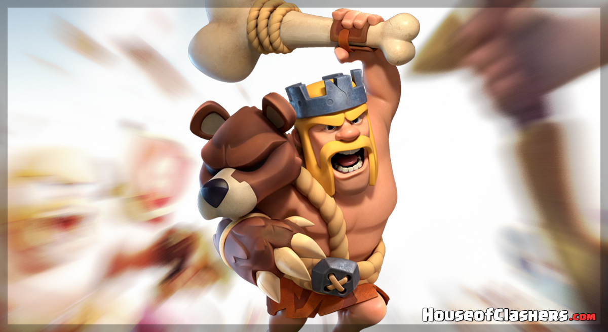 February Clash of Clans Skin Revealed Meet the Primal King! House of