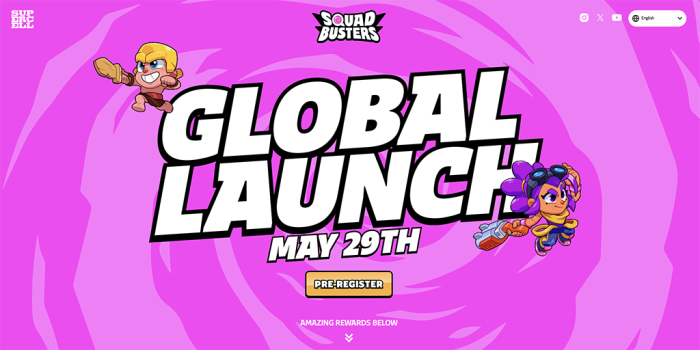 Supercells New Game Squad Busters Goes Global + Pre-Launch Rewards